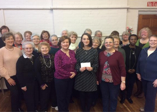 Historic ladies choir has raised over £44,000 for charity since formation
