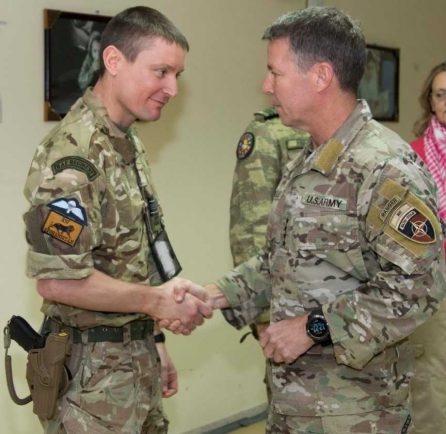 efforts force royal air miller scott solihull raf praised afghanistan officer austin general