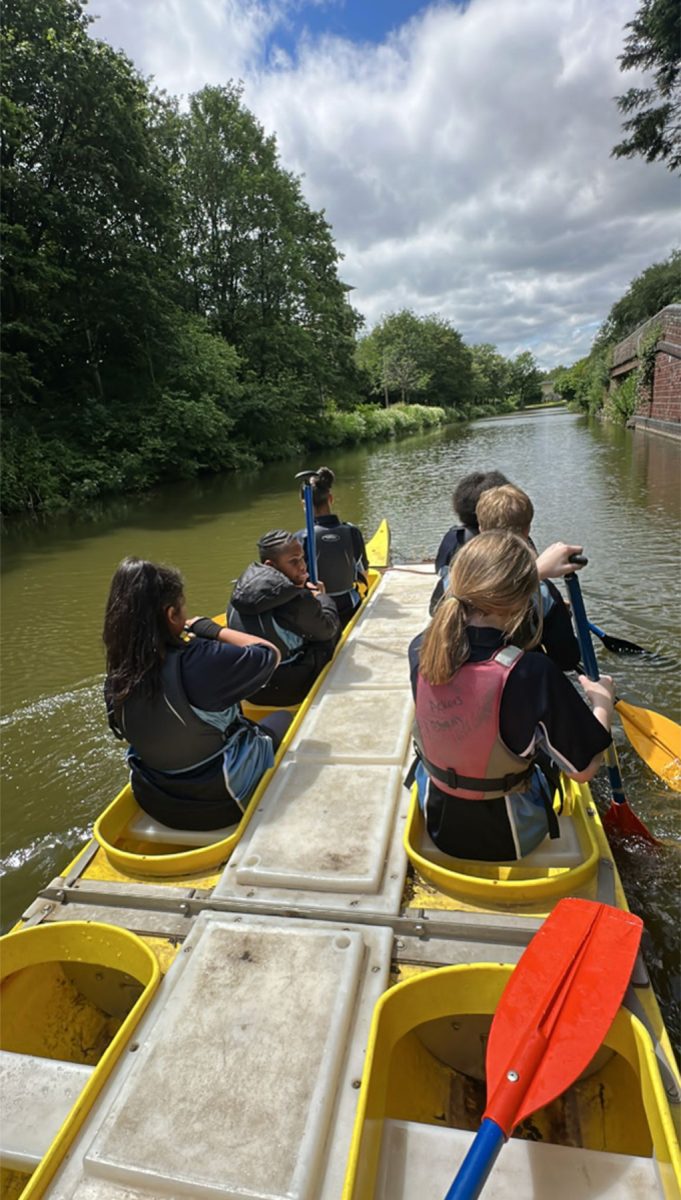 Students at Ninestiles school get adventurous with outdoor activities